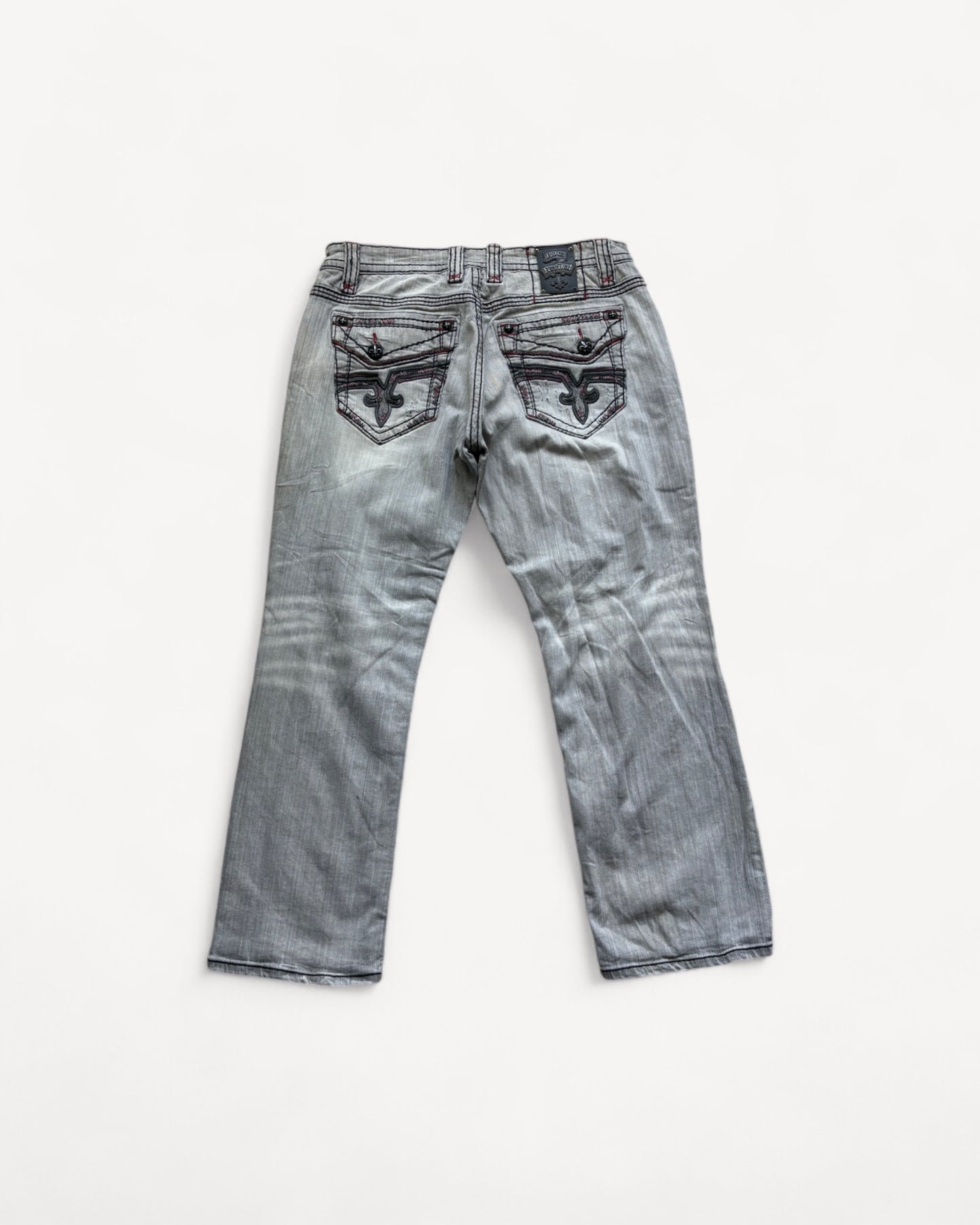 ROCK REVIVAL JEANS W36 L32 #RR19