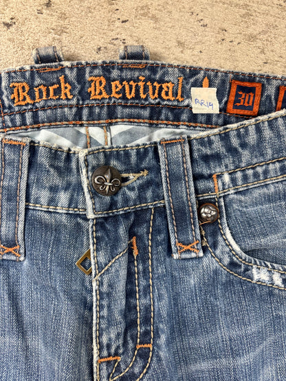 ROCK REVIVAL JEANS W30 L32 #RR14