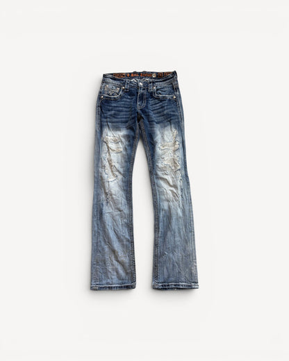 ROCK REVIVAL JEANS W31 L32 #RR29