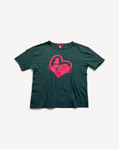 EVISU GREEN T-SHIRT (S)