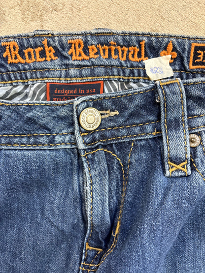 ROCK REVIVAL JEANS W31 L30 #RR31