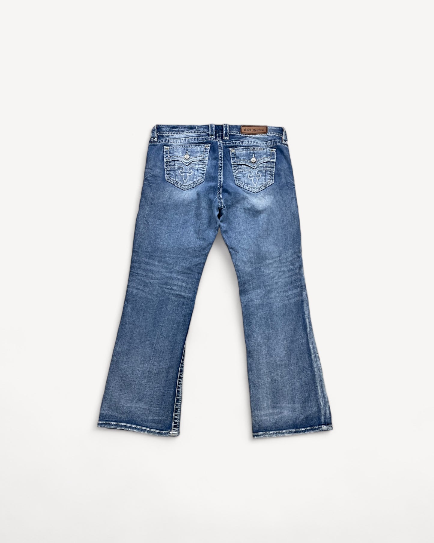 ROCK REVIVAL JEANS W34 L32 #RR10