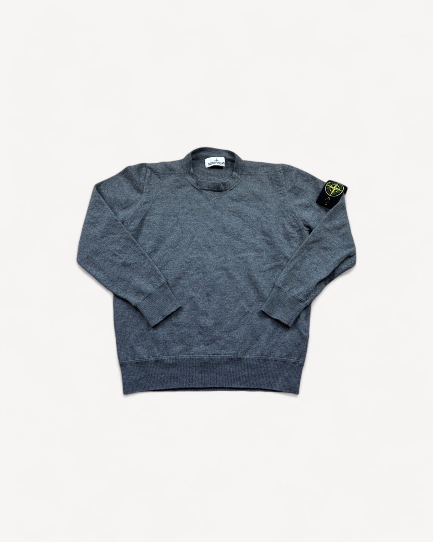 STONE ISLAND GREY KNIT (S)