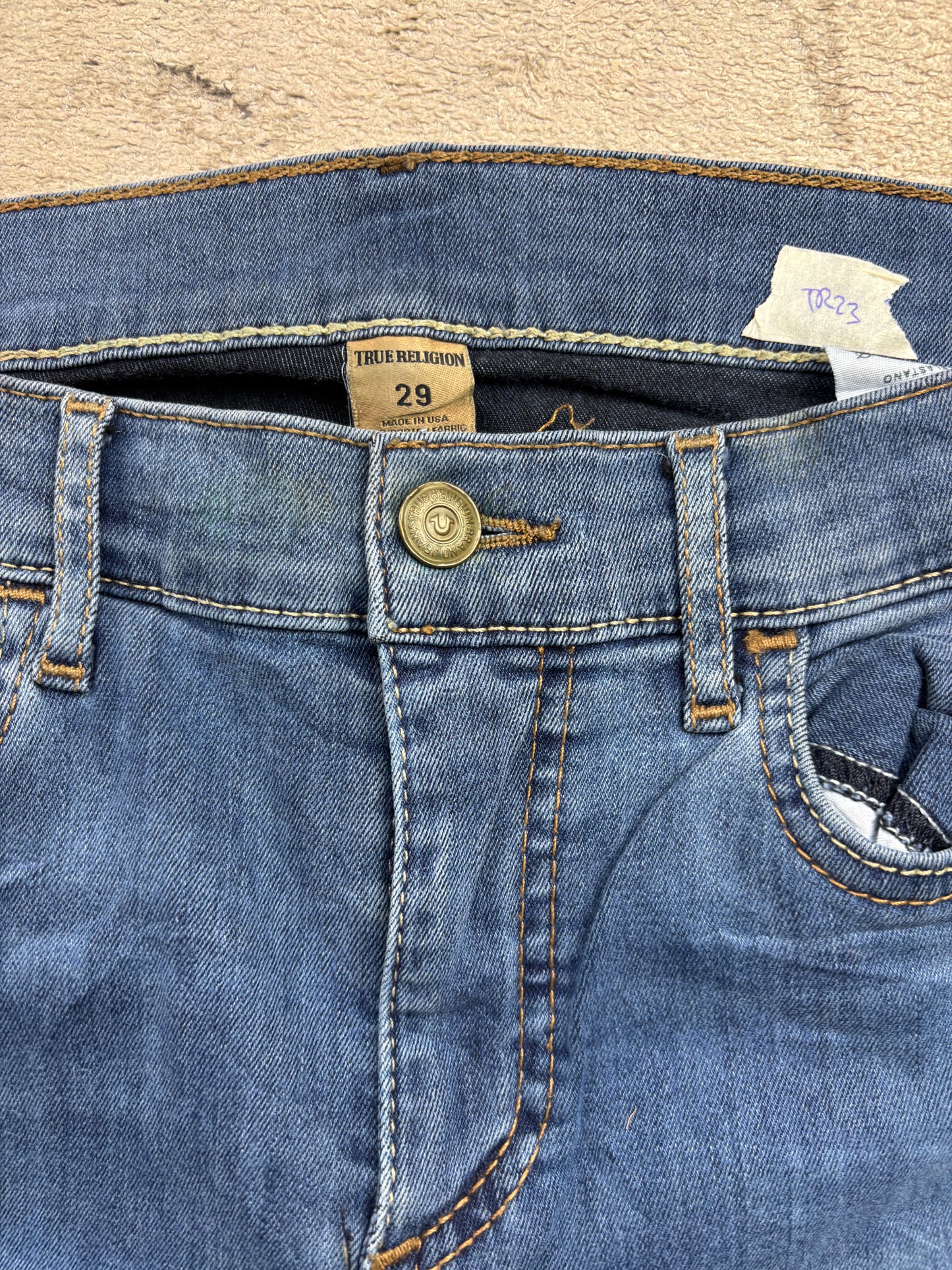 TRUE RELIGION JEANS W29 L30 #TR23