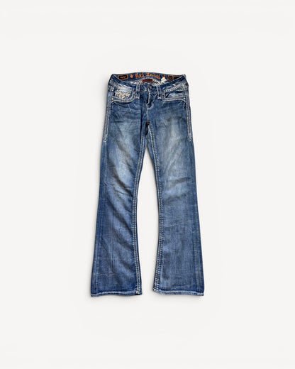 ROCK REVIVAL JEANS W27 L30 #RR9