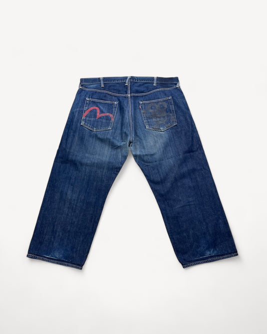 EVISU JEANS W44 L30 #E15