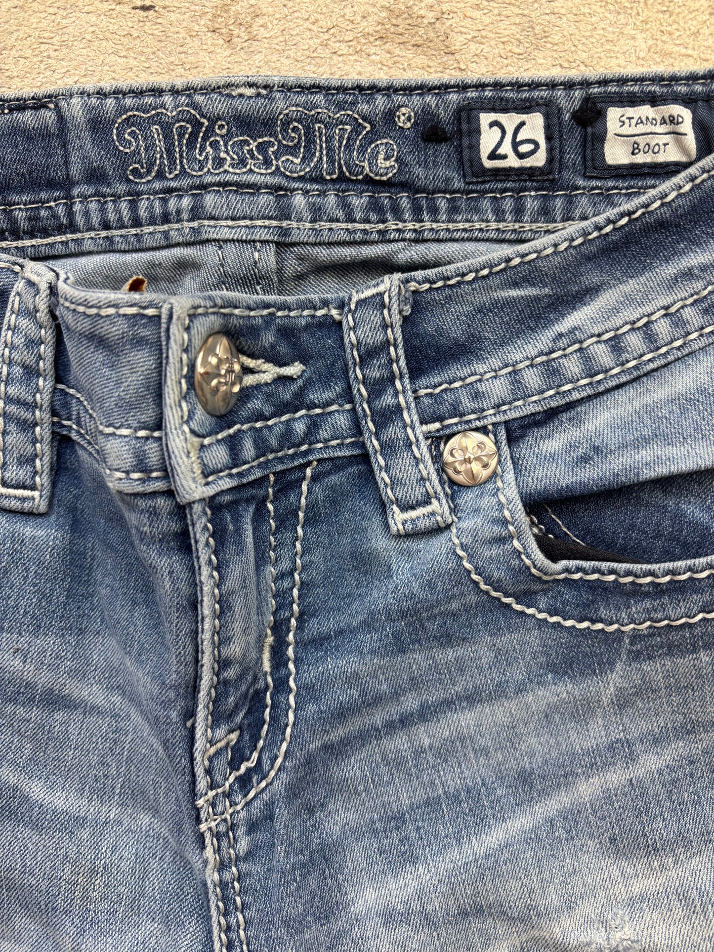 MISS ME JEANS W26 L32 #M1