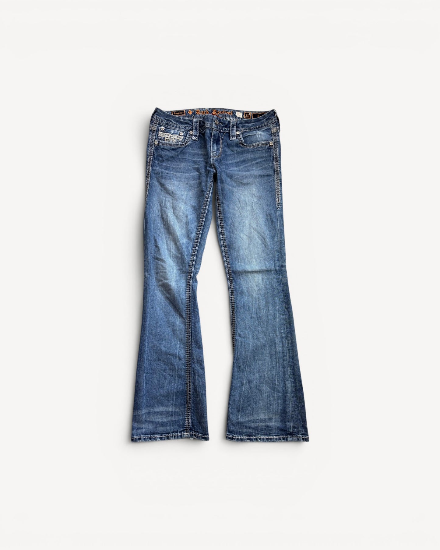 ROCK REVIVAL JEANS W30 L30 #RR25