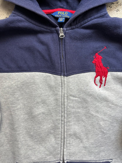 RALPH LAUREN ZIP UP HOODIE (S)