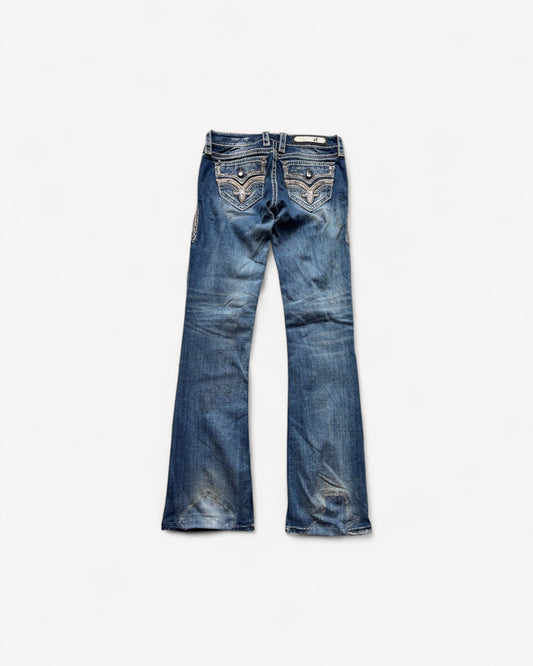 ROCK REVIVAL JEANS W27 L32 #RR5