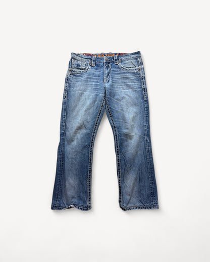 ROCK REVIVAL JEANS W36 L32 #RR5