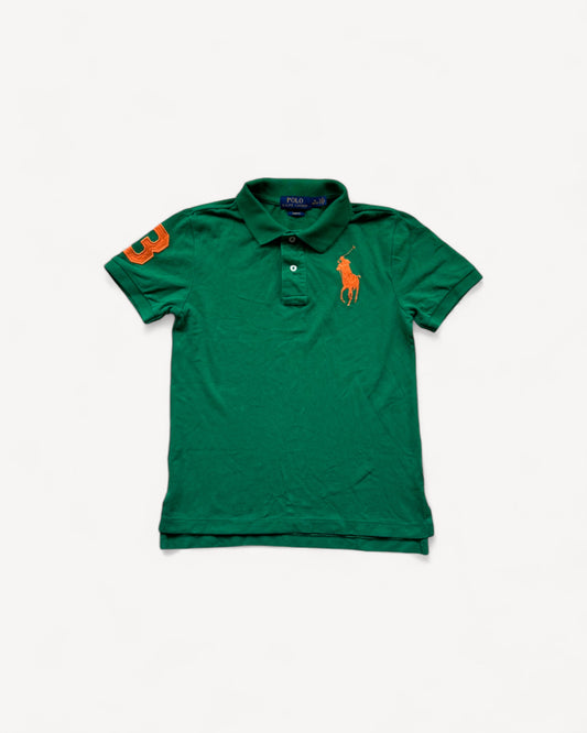 RALPH LAUREN POLO SHIRT GREEN (XS/S)