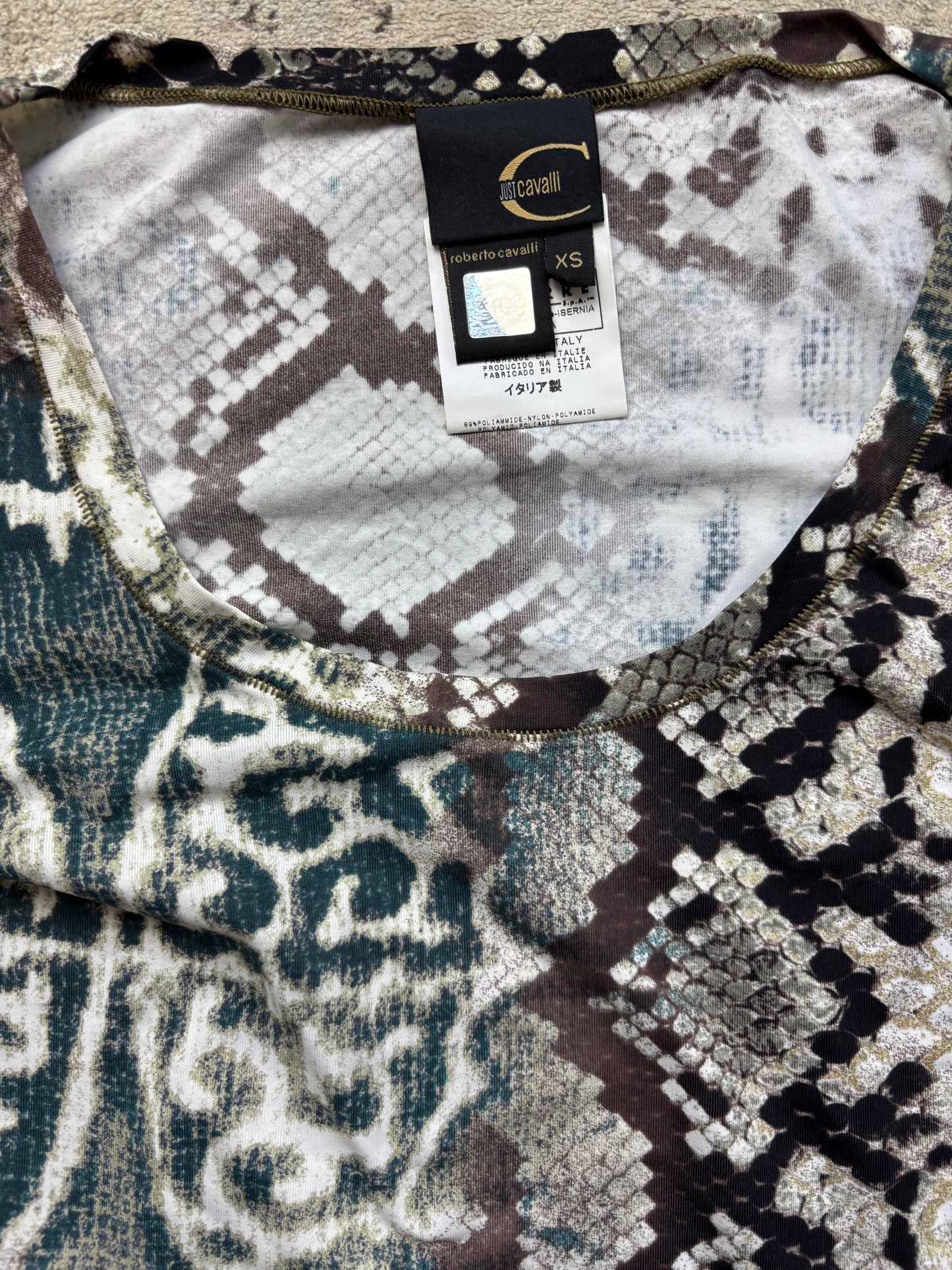 ROBERTO CAVALLI WOMEN T-SHIRT (S)