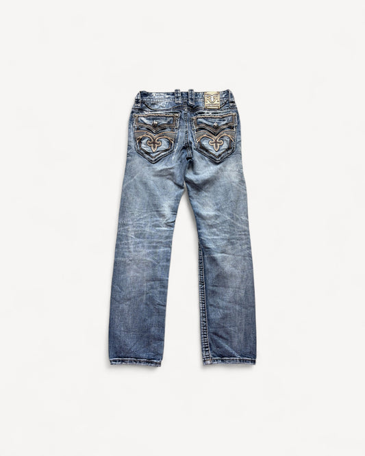 ROCK REVIVAL JEANS W30 L32 #RR4