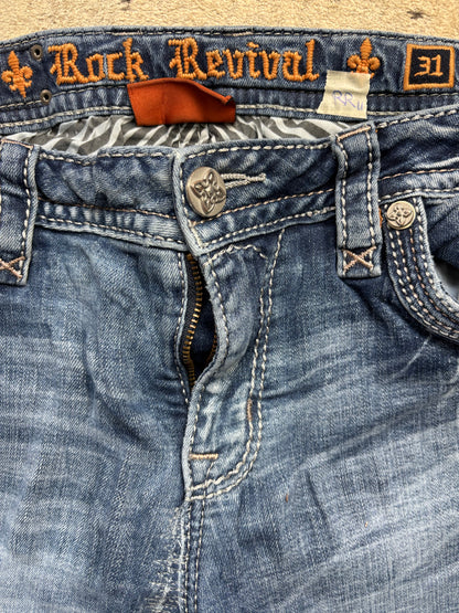 ROCK REVIVAL JEANS W31 L32 #RR11