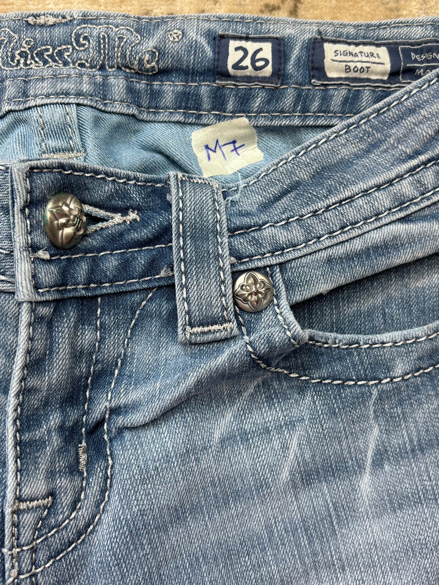 MISS ME JEANS W26 L32 #M7