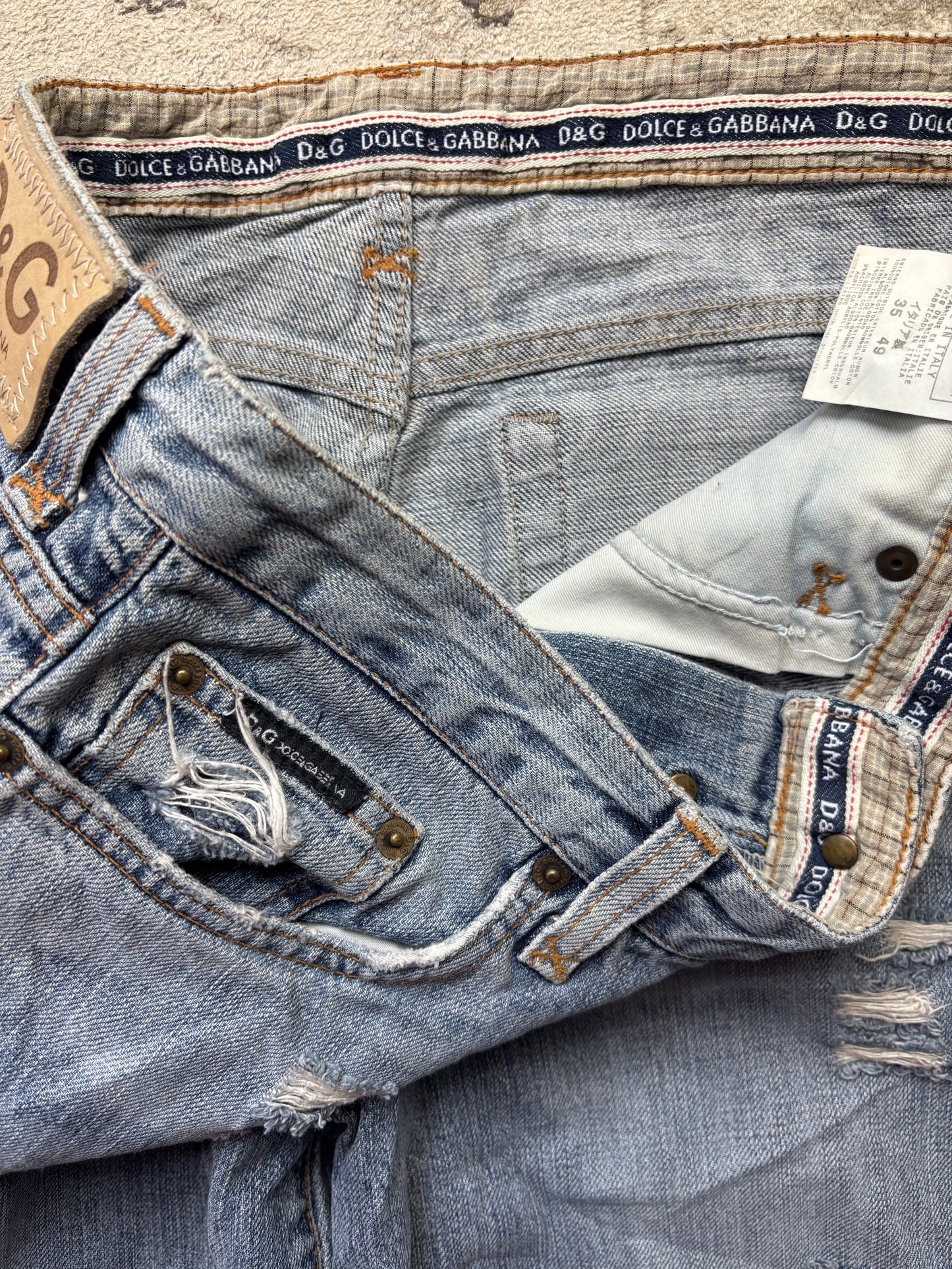 DOLCE & GABBANA JEANS W35 L32