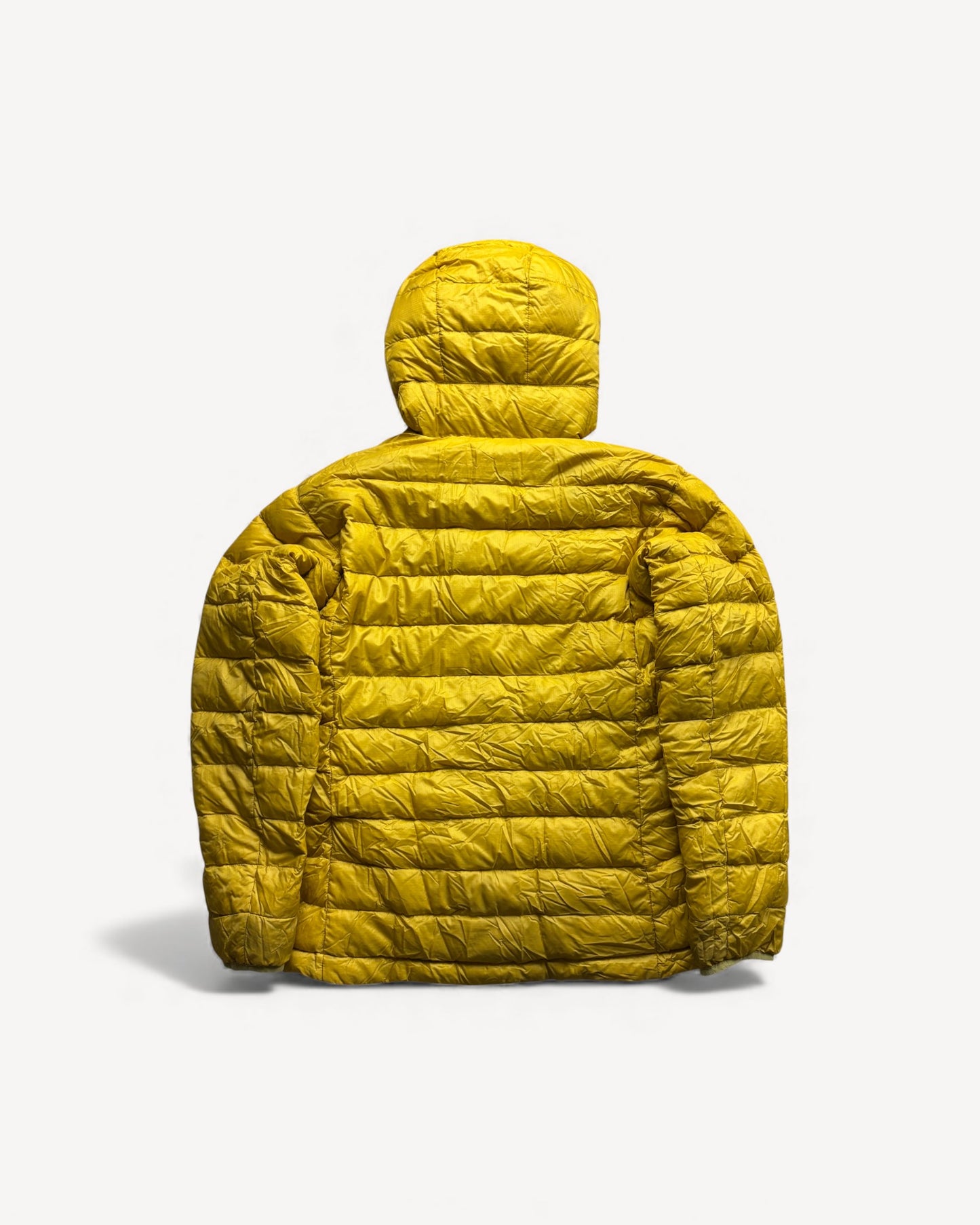 MONTBELL YELLOW REVERSIBLE PUFFER JACKET (M)
