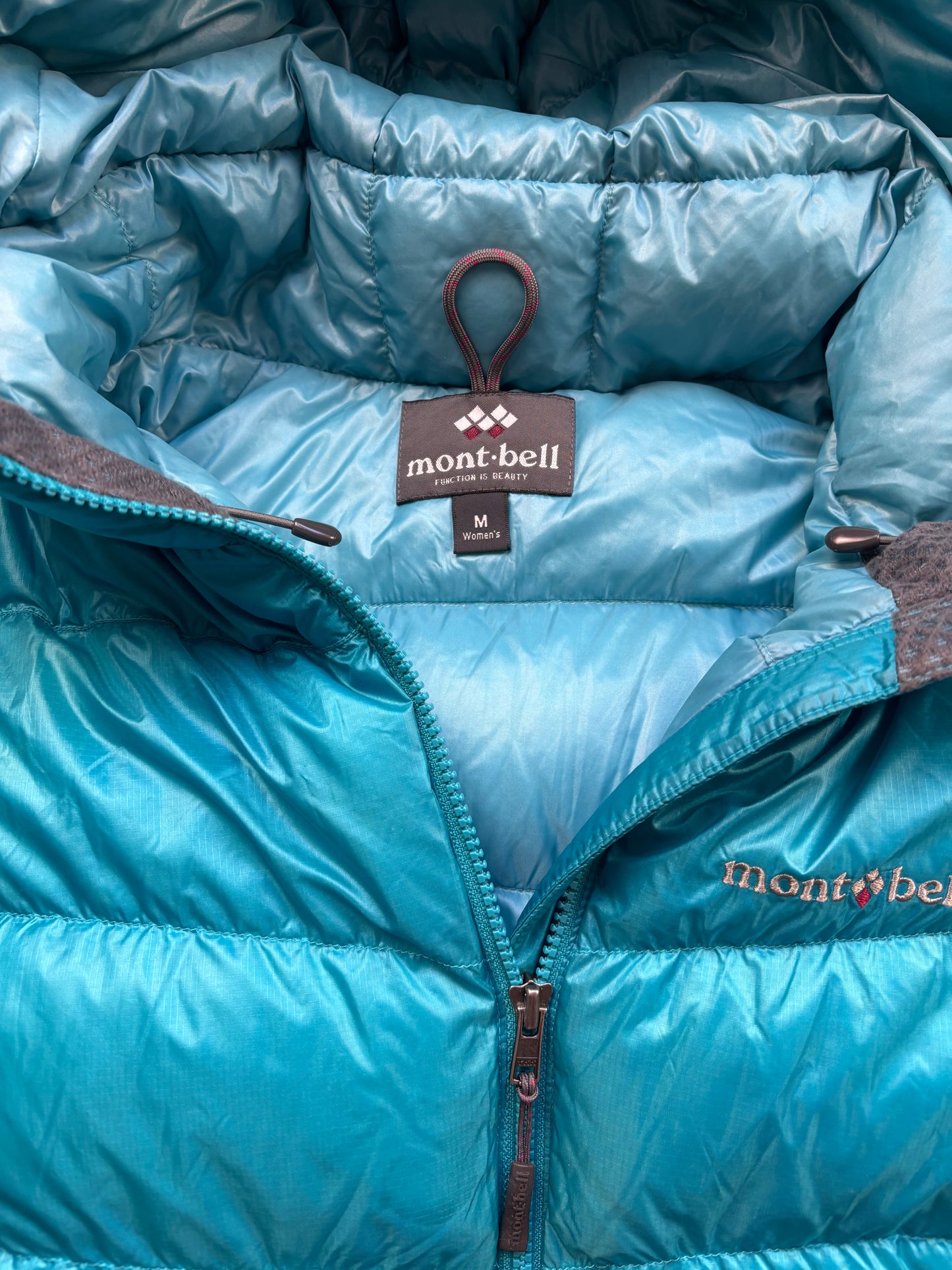 MONTBELL BLUE PUFFER JACKET (S)