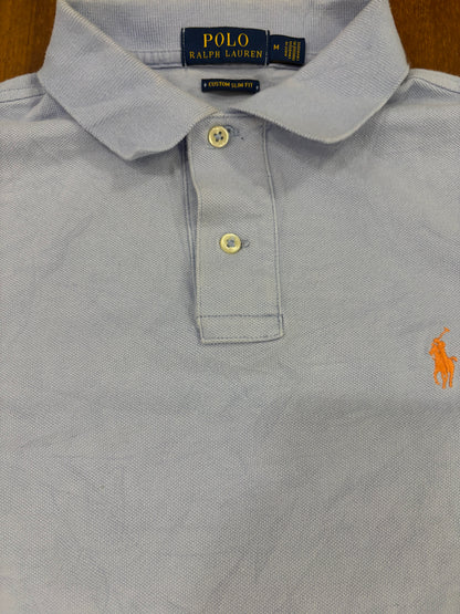 RALPH LAUREN POLO SHIRT BABYBLUE (M)