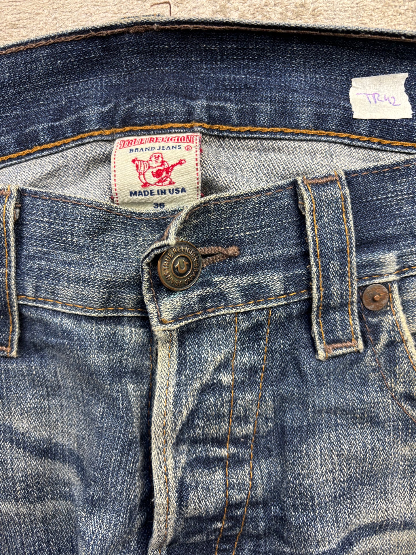 TRUE RELIGION JEANS W36 L32 #TR42