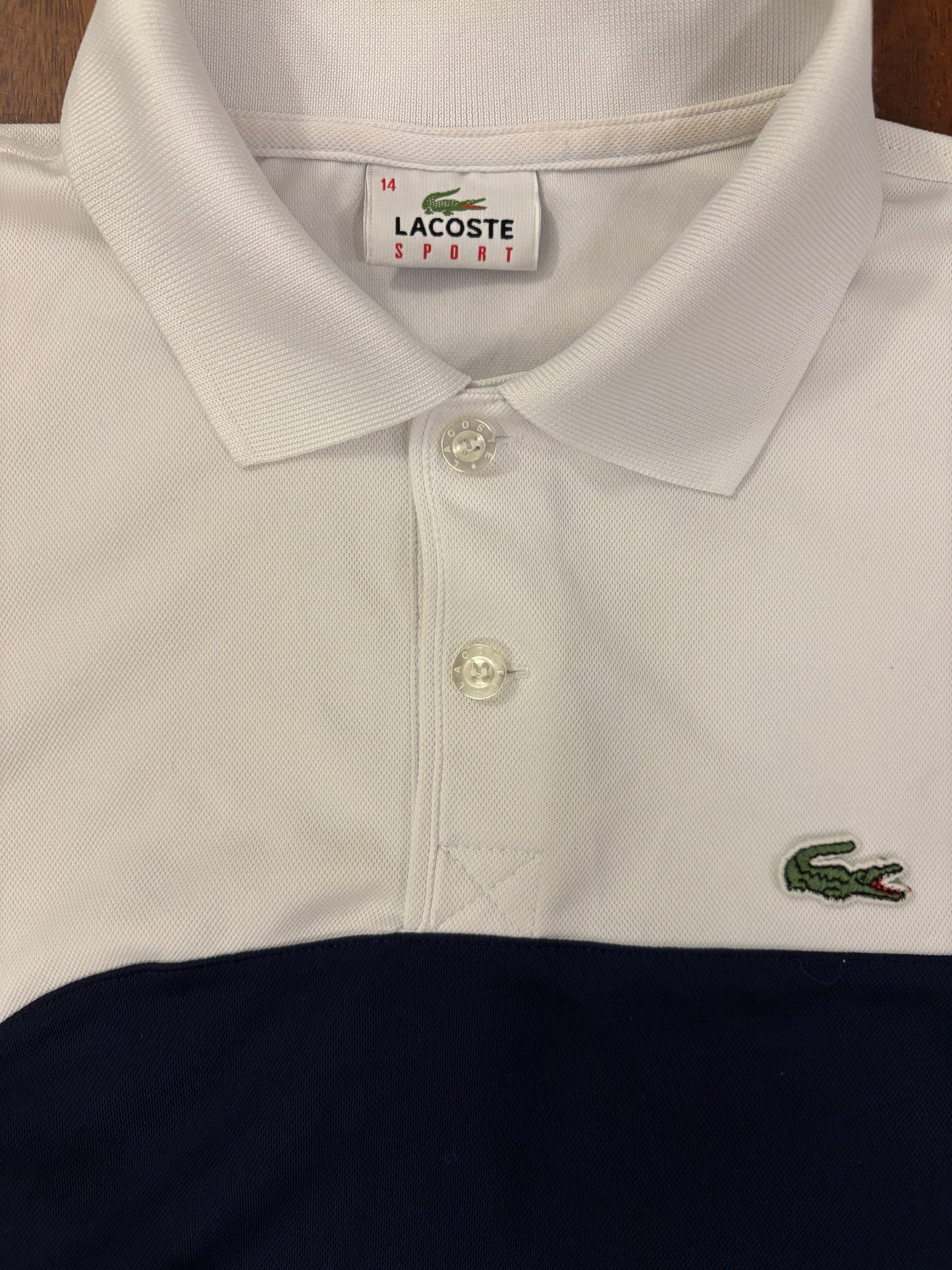LACOSTE SPORT POLO SHIRT (XS)