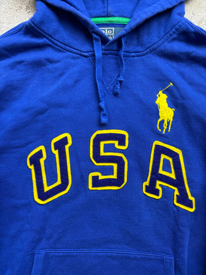 RALPH LAUREN USA HOODIE (M)