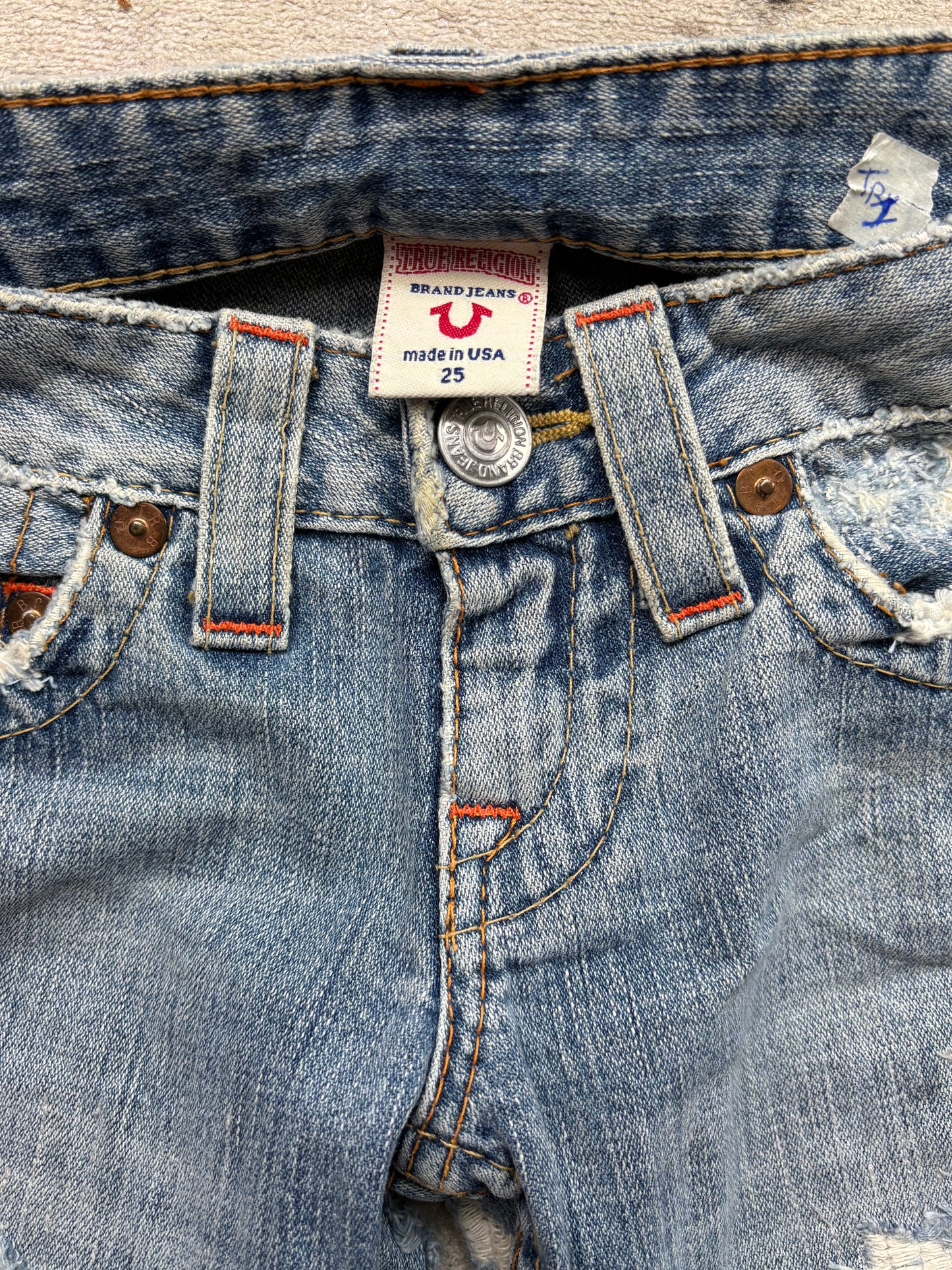 TRUE RELIGION JEANS W25 L32 #TR1