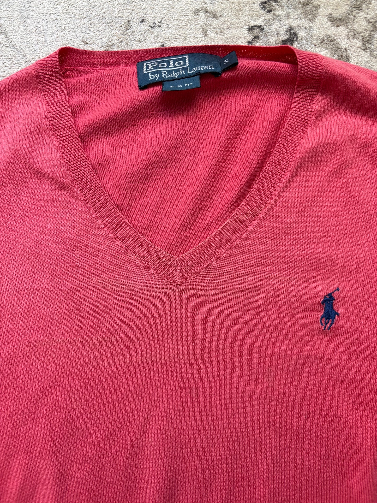 RALPH LAUREN PINK KNIT (S)