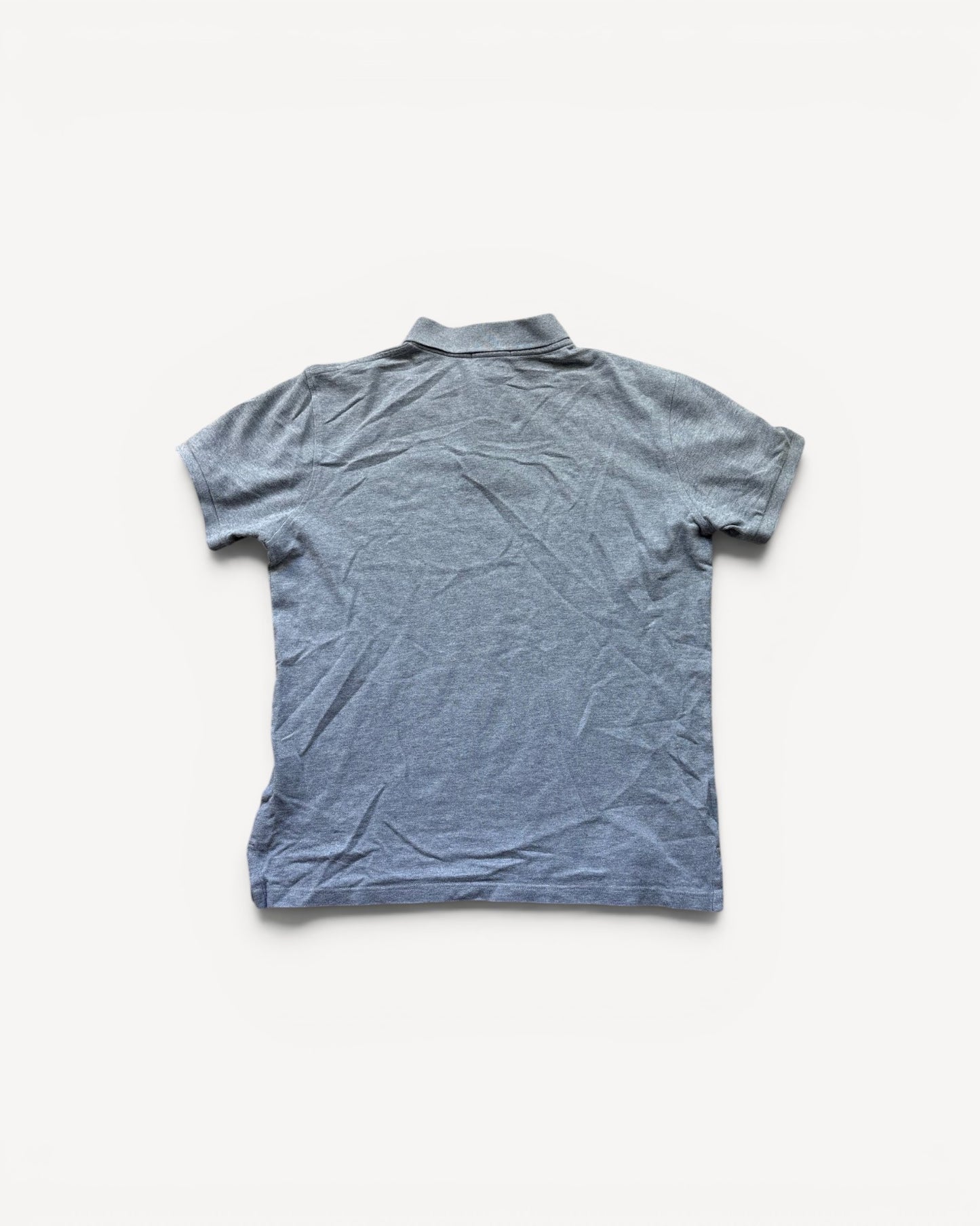RALPH LAUREN POLO SHIRT GREY (M)