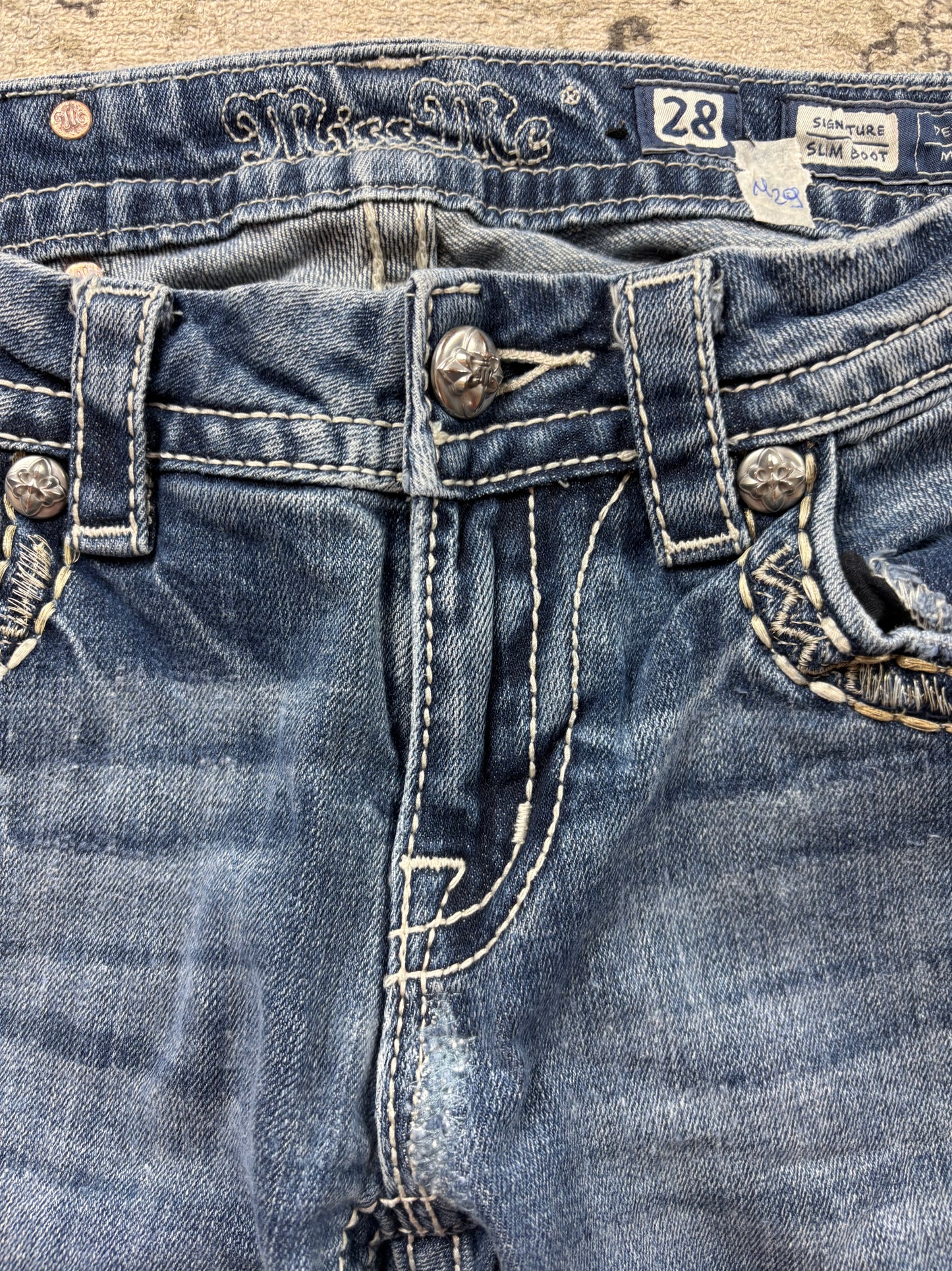 MISS ME JEANS W28 L32 #M29