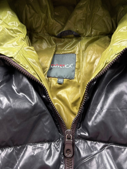 DUVETICA BLACK PUFFER JACKET (M)