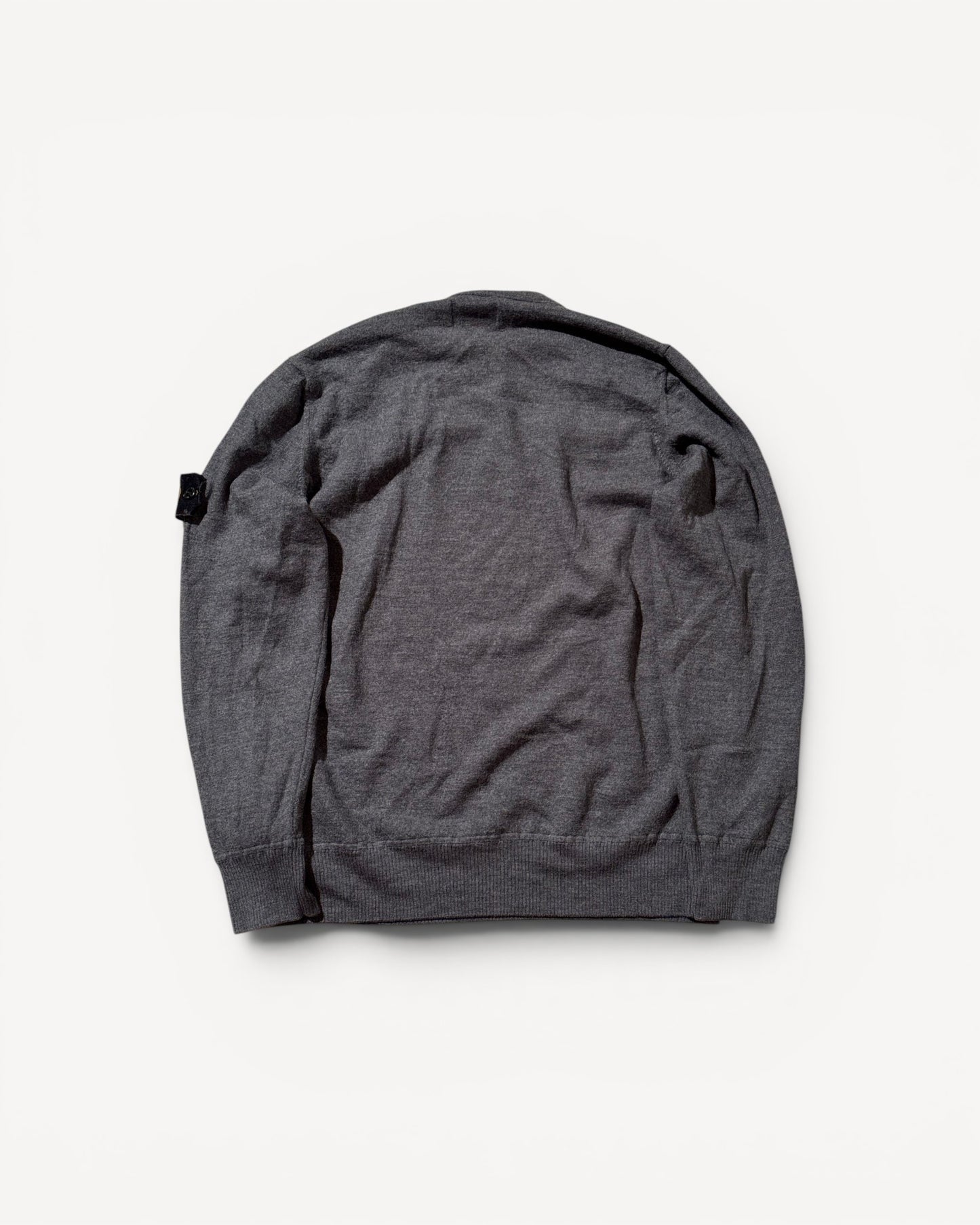 STONE ISLAND GREY KNIT (M)