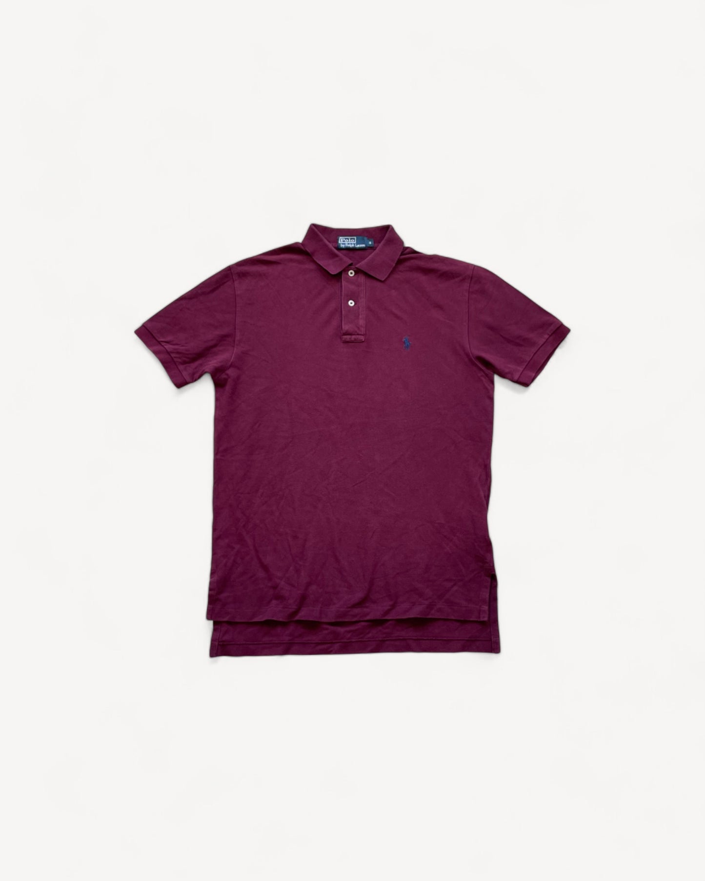 RALPH LAUREN POLO SHIRT PURPLE (M)