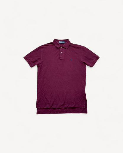 RALPH LAUREN POLO SHIRT PURPLE (M)