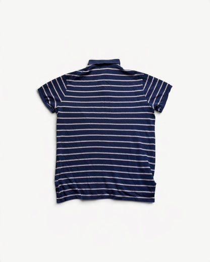RALPH LAUREN POLO SHIRT STRIPED (L)