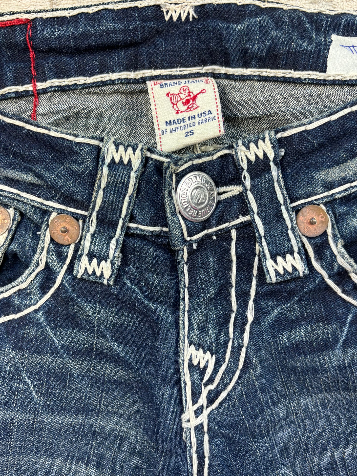 TRUE RELIGION JEANS W25 L30 #TR2