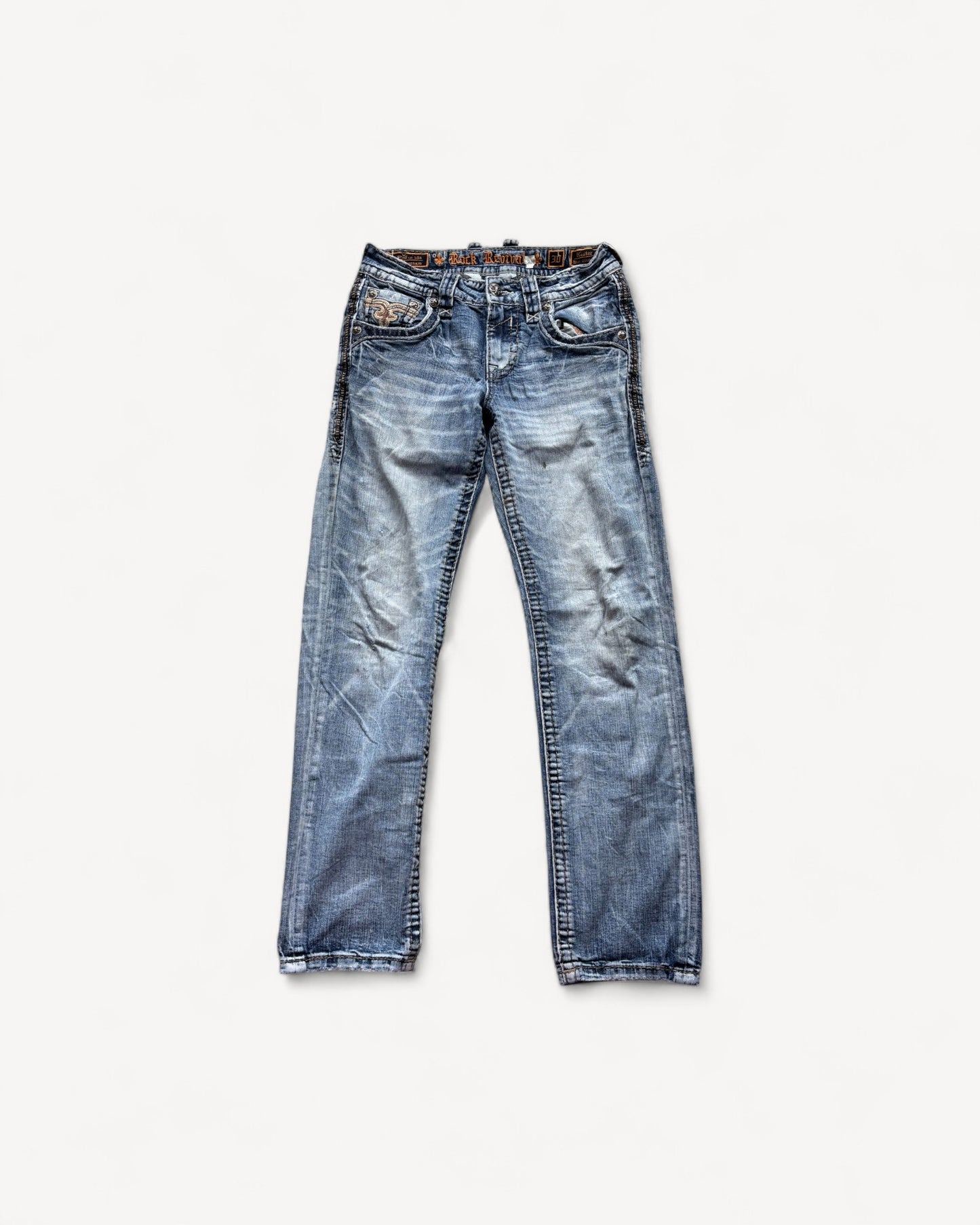 ROCK REVIVAL JEANS W30 L32 #RR4