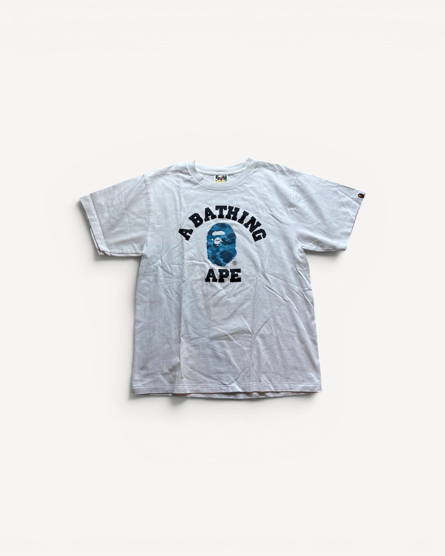 BAPE WHITE T-SHIRT (M)
