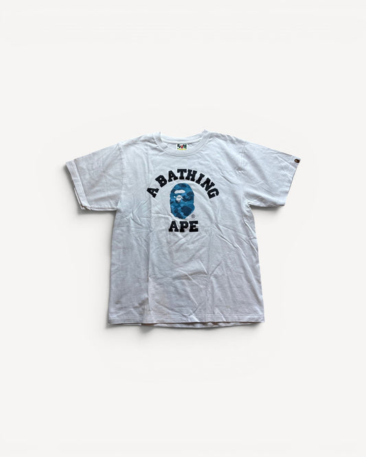 BAPE WHITE T-SHIRT (M)