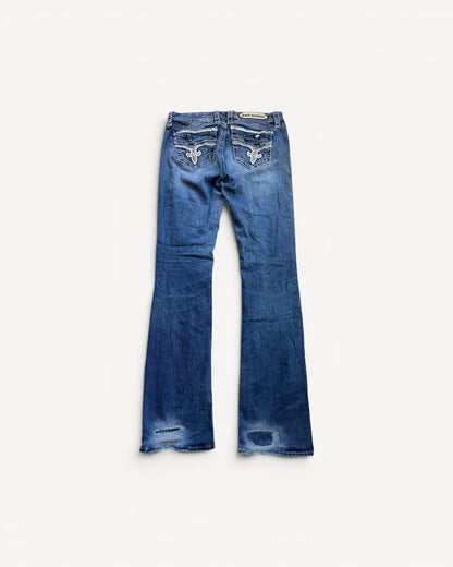 ROCK REVIVAL JEANS W29 L34 #RR24