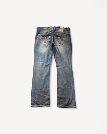 ROCK REVIVAL JEANS W36 L34 #RR21