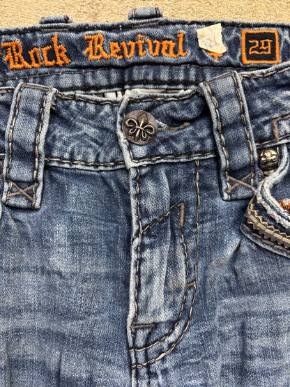 ROCK REVIVAL JEANS W29 L32 #RR6