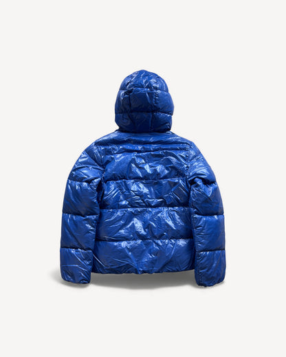 DUVETICA BLUE PUFFER JACKET (M)