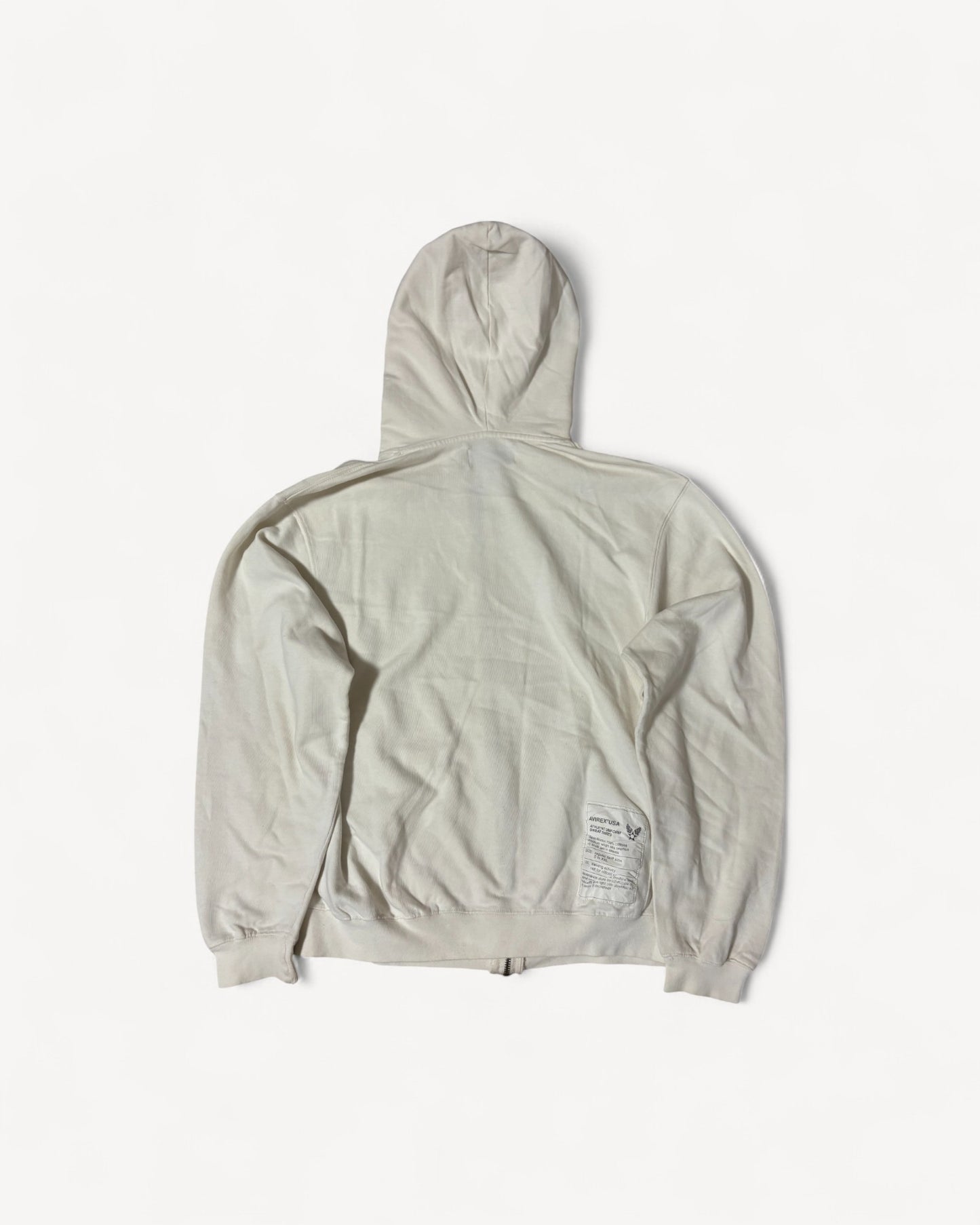 AVIREX ZIP UP HOODIE (M)