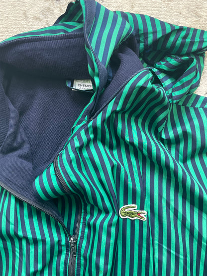 LACOSTE ZIP UP TRACKJACKET STRIPED (M)