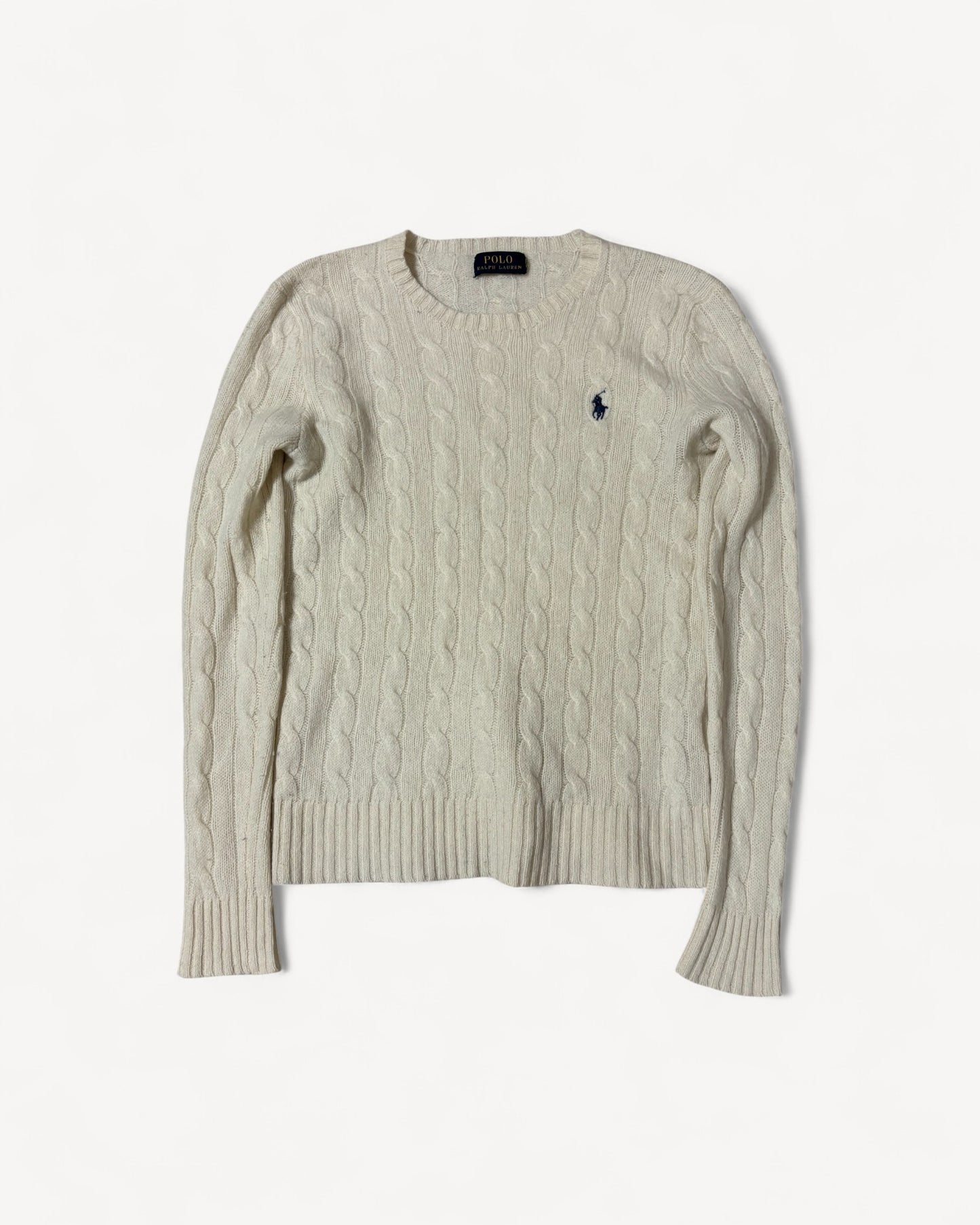 RALPH LAUREN WHITE KNIT (XS)