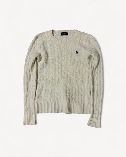 RALPH LAUREN WHITE KNIT (XS)