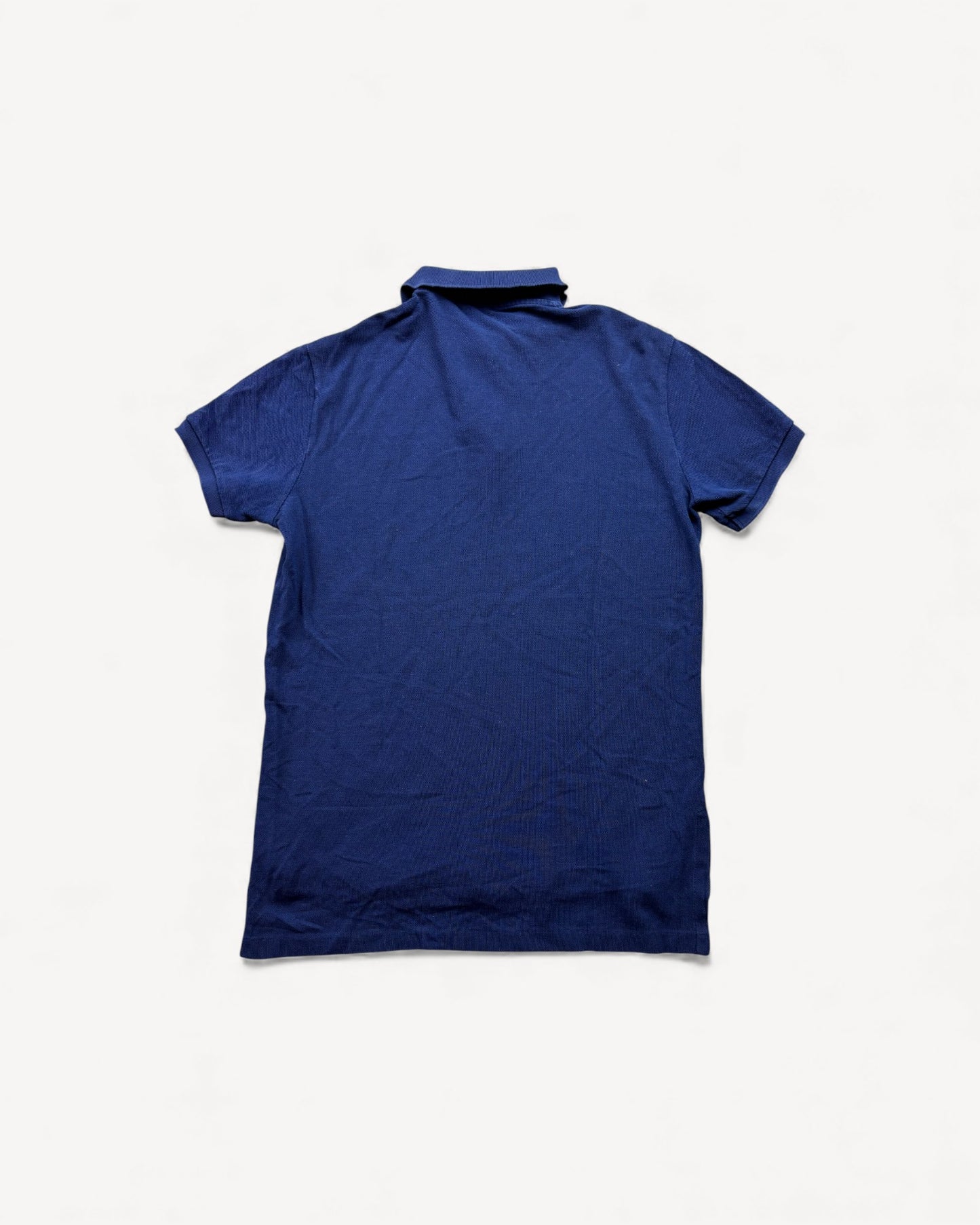 RALPH LAUREN TEDDY POLO SHIRT NAVY (S)