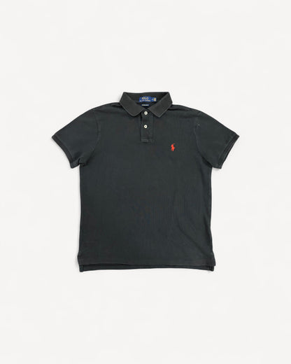 RALPH LAUREN POLO SHIRT BLACK (M)